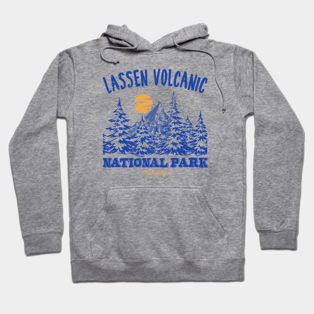Lassen Volcanic National ParkAmerica California Adventure Hoodie by Alexander Luminova